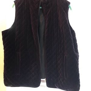 Reversible women’s Ralph Lauren vest.